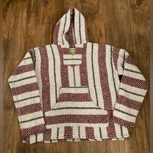 Men’s Baja Joe Mexican Poncho Hoodie
